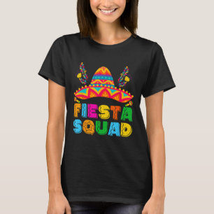 Camiseta Cinco De Mayo Fiesta Escuadrón Fiesta Cinco De