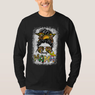 Camiseta Cinco De Mayo Fiesta Messy Bun 5 De Mayo Viva Mexi