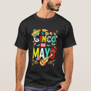 Camiseta Cinco De Mayo Fiesta Mexicana 5 De Mayo Divertidas