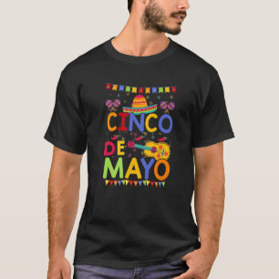 Camiseta Cinco De Mayo Fiesta Mexicana 5 De Mayo Funny 5 De