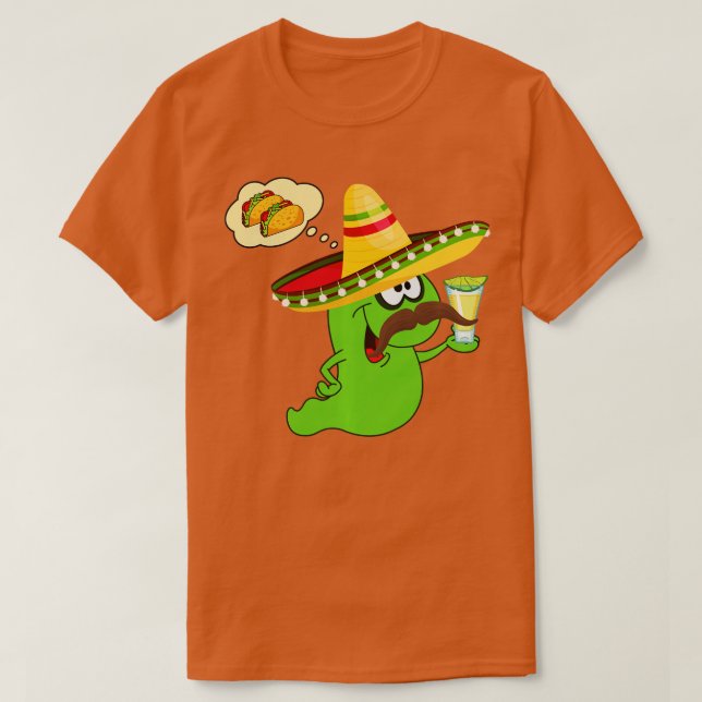 Camiseta Cinco de mayo Fiesta Mexicana con divertida Tequil (Diseño del anverso)