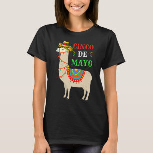 Camiseta Cinco de mayo: Fiesta mexicana llama vestimenta me