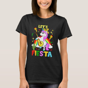 Camiseta Cinco De Mayo Fiesta Para Fiesta Mexicana Unicorni