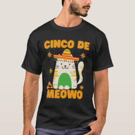 Camiseta Cinco De Mayo - Gato lindo