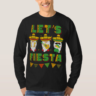 Camiseta Cinco De Mayo Gnomes Mexicanos Para Fiesta