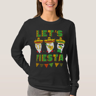 Camiseta Cinco De Mayo Gnomes Mexicanos Para Fiesta