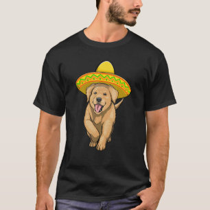 Camiseta Cinco De Mayo Golden Retriever Mujeres Amor Perro