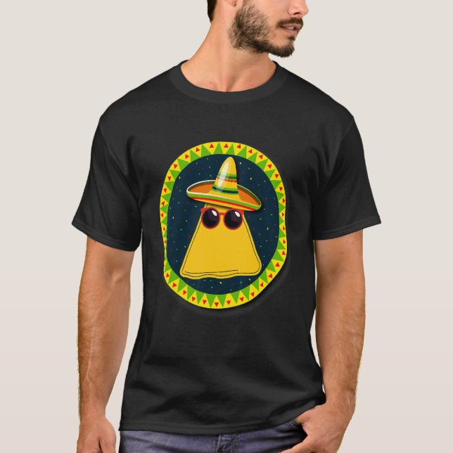 Camiseta Cinco De Mayo Guay Random Nacho Sombrero Amigo (Anverso)