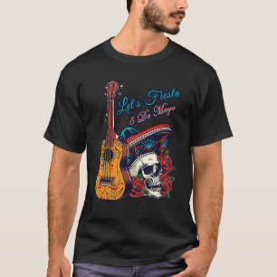 Camiseta Cinco De Mayo Guitarra Mexicana Fiesta