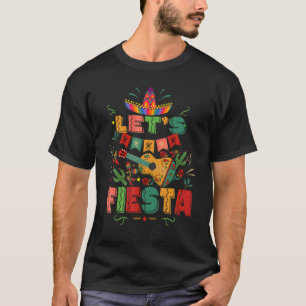 Camiseta Cinco De Mayo Guitarra Mexicana Para Fiesta Mexica