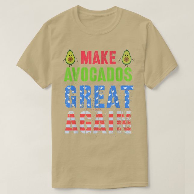 Camiseta Cinco de Mayo HACEN QUE AVOCADO SEA GENIAL DE NUEV (Diseño del anverso)