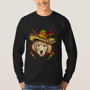 Camiseta Cinco De Mayo Labrador Recuperador Hombres Mujeres