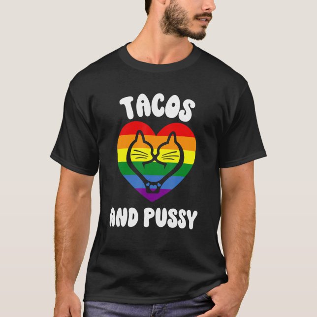 Camiseta Cinco De Mayo Lesbian Pride Stuff Gay Pride Cats A (Anverso)