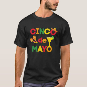 Camiseta Cinco de Mayo Margarita y Tequila