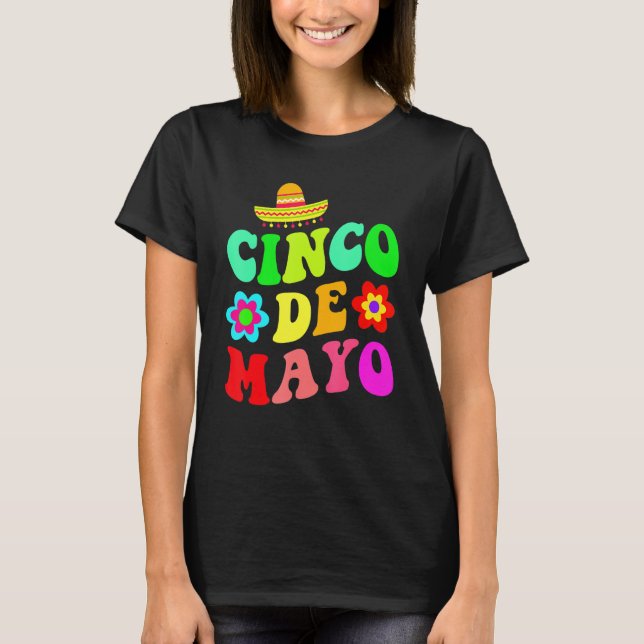 Camiseta Cinco De Mayo Mexican Fiesta 5 De Mayo (Anverso)