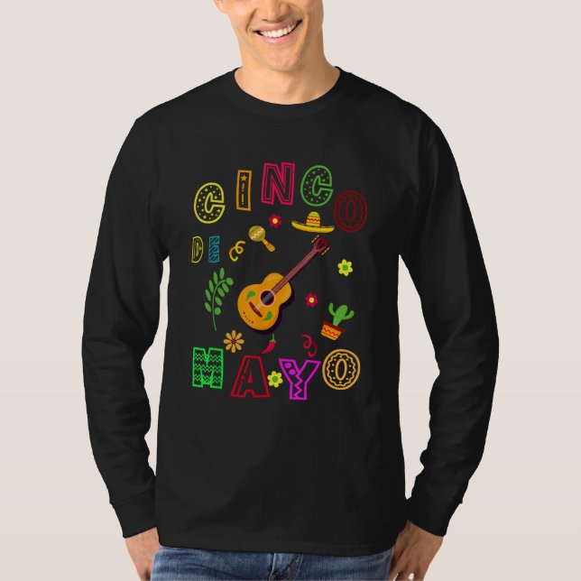 Camiseta Cinco De Mayo Mexican Fiesta 5 De Mayo Men Women G (Anverso)