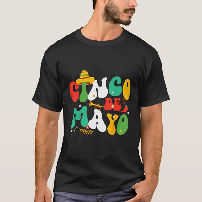 Camiseta Cinco De Mayo Mexican Fiesta celebrate 5 De Mayo M (Anverso)