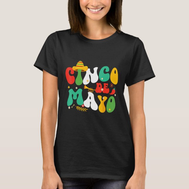 Camiseta Cinco De Mayo Mexican Fiesta celebrate 5 De Mayo M (Anverso)
