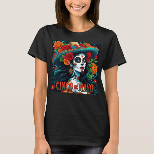 Camiseta Cinco De Mayo Mexicano (Anverso)