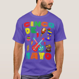 Camiseta Cinco de mayo mexicano 5 de mayo