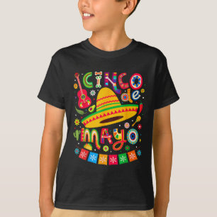Camiseta Cinco De Mayo Mexicano Taco Funny 5 De Mayo Lets F
