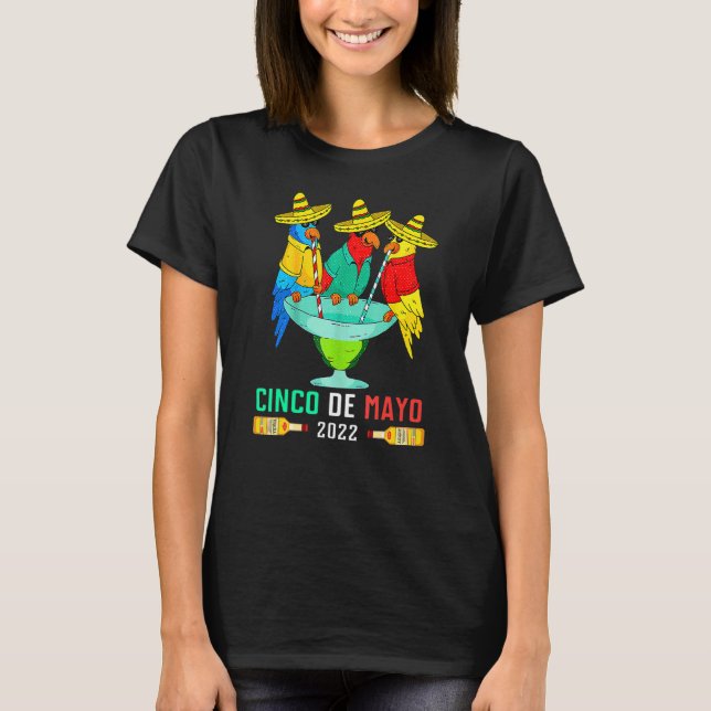 Camiseta Cinco De Mayo México loran para beber Fiesta Fiest (Anverso)