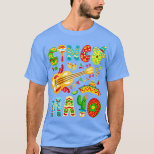 Camiseta Cinco De Mayo Mexo 5 De Mayo Fiesta