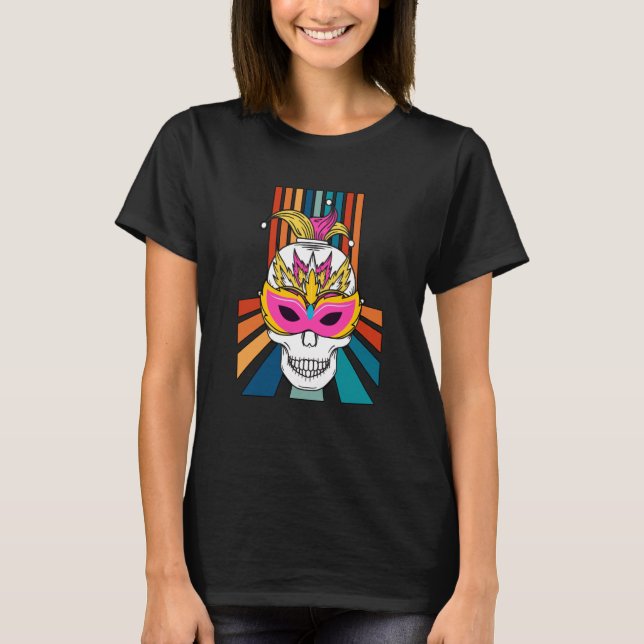 Camiseta Cinco de Mayo Nacho Average skull celebrate fiesta (Anverso)