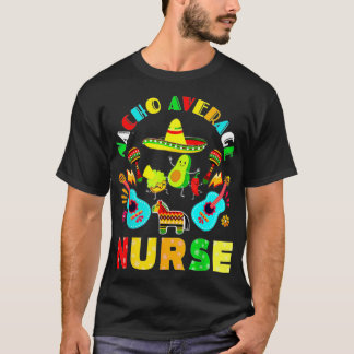 Camiseta Cinco De Mayo Nacho Enfermero Promedio De Fiesta M