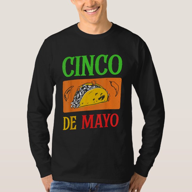 Camiseta Cinco De Mayo Party Mexico Mexican Fiesta (Anverso)