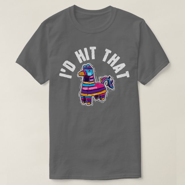 Camiseta Cinco de Mayo Pinata Mexicano (Diseño del anverso)