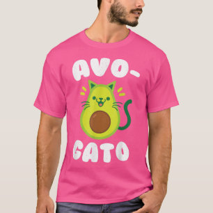 Camiseta Cinco De Mayo s Cinco De Meow Avogato Cat Avocado 