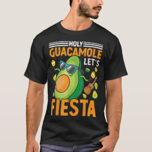 Camiseta Cinco De Mayo Santo Fiesta Mexicano De Guacamole