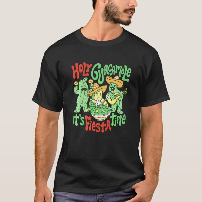Camiseta Cinco De Mayo Santo Guacamole (Anverso)