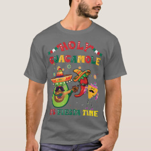 Camiseta Cinco De Mayo Santo Guacamole Su Fiesta Tiempo Agu