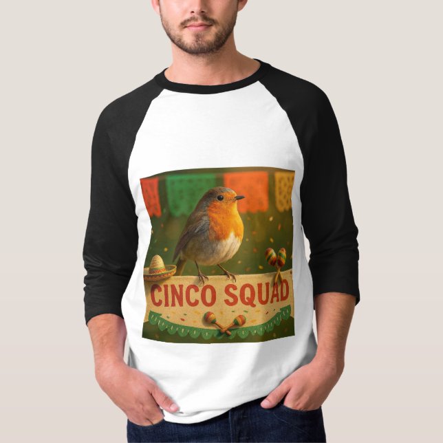 Camiseta Cinco de Mayo Squad (Anverso)