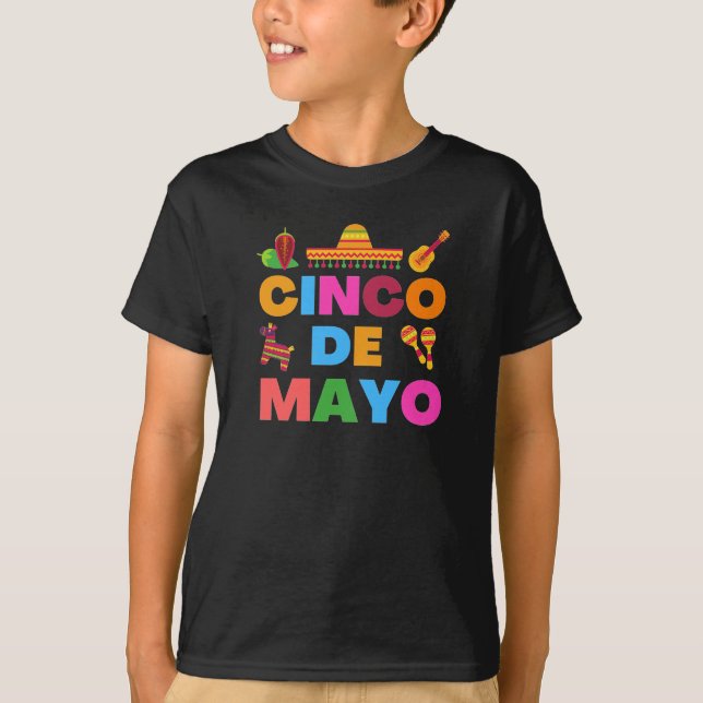 Camiseta Cinco De Mayo T-Shirt (Anverso)