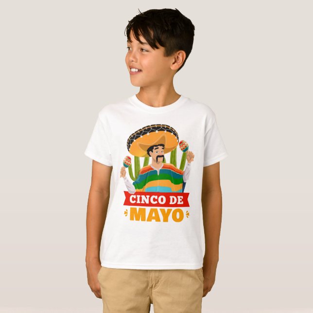 Camiseta Cinco De Mayo T-Shirt (Anverso completo)