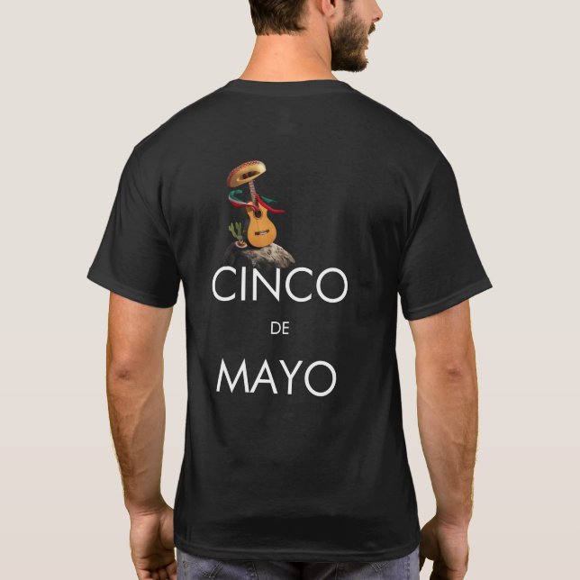Camiseta Cinco de Mayo T-Shirt (Reverso)