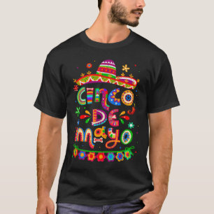 Camiseta Cinco de mayo taaco mexicano para Fiesta Cinco de