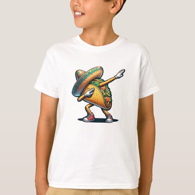 Camiseta Cinco de Mayo Taco (Anverso)
