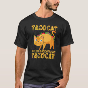 Camiseta Cinco De Mayo Taco Cat Al Revés Mexicano P
