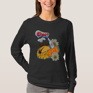 Camiseta Cinco De Mayo Taco & Chips Fiesta Mexicana de Alim