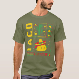 Camiseta Cinco De Mayo Taco Dos Días Segundo Cumpleaños M