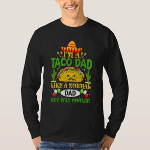 Camiseta Cinco De Mayo Taco Mexicano Papá Como Papá Normal