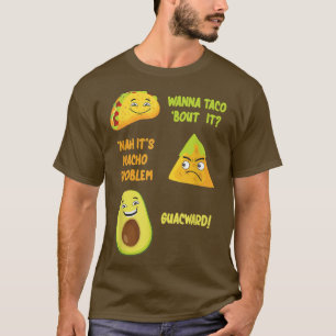Camiseta Cinco De Mayo Taco Nacho Aguacate Chiste Humor Div