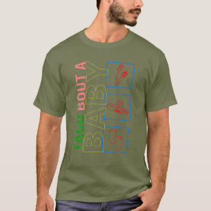 Camiseta Cinco De Mayo Taco Sobre Un Pato De Bebé Embarazo 