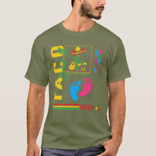 Camiseta Cinco De Mayo Taco Sobre Un Pato De Bebé Embarazo 