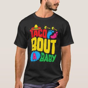 Camiseta Cinco De Mayo Taco Sobre Un Pato De Bebé Embarazo 