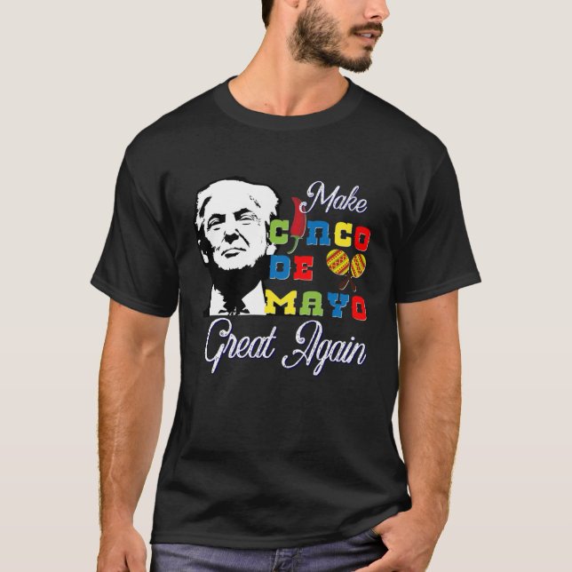 Camiseta Cinco De Mayo Tequila Tacos Cerveza Mexicana Cin F (Anverso)